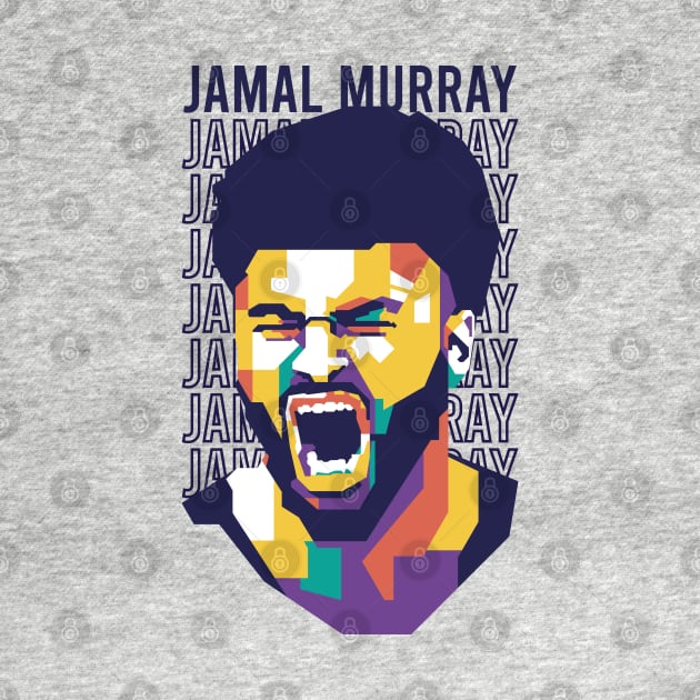 Jamal Murray WPAP Art Style by pentaShop